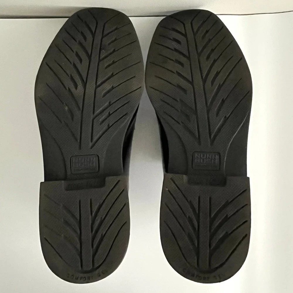 Nun Bush Men's Comfort Gel Blsck Shoes Size 11